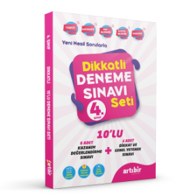 4. Sınıf 6lı Deneme Kitapçığı - Robotik Kodlama