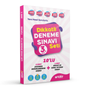 3.Sınıf Yeni Nesil Deneme Sınavı - 2022